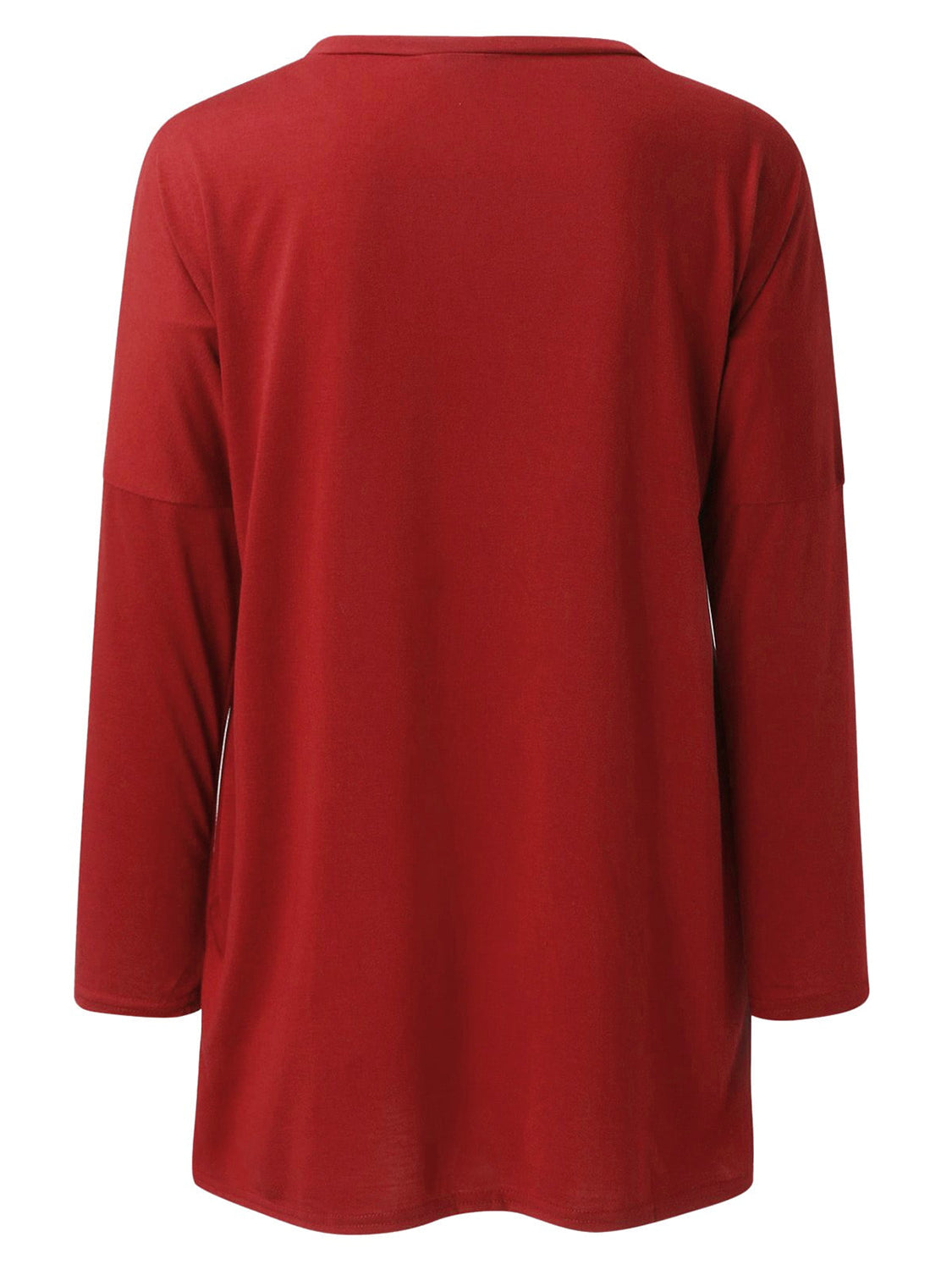 Full Size Round Neck Long Sleeve Top