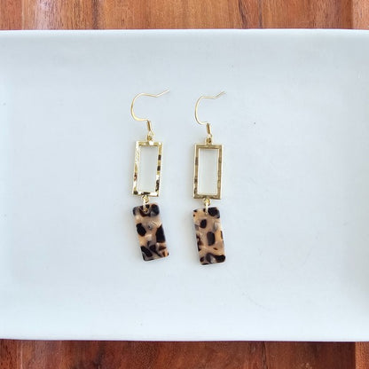 Raya Earrings - Cheetah