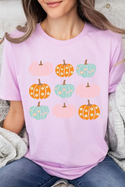 Cute Groovy Pumpkins  Graphic Tee