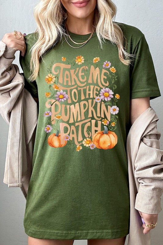 Take Me To The Pumpkin Patch Graphic Tee