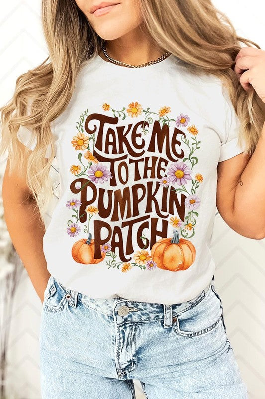 Take Me To The Pumpkin Patch Graphic Tee