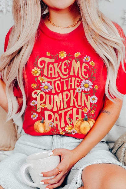 Take Me To The Pumpkin Patch Graphic Tee