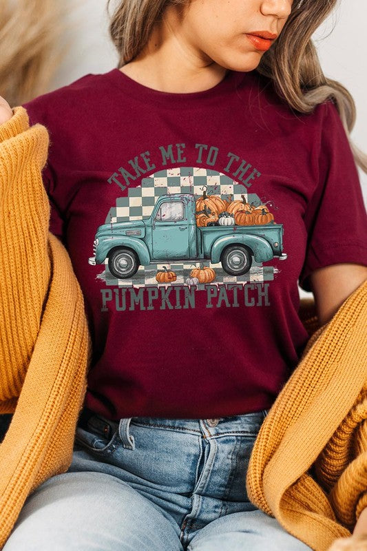 Take Me To The Pumpkin Patch Graphic Tee