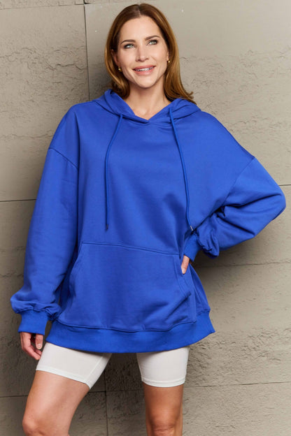 Drawstring Long Sleeve Hoodie