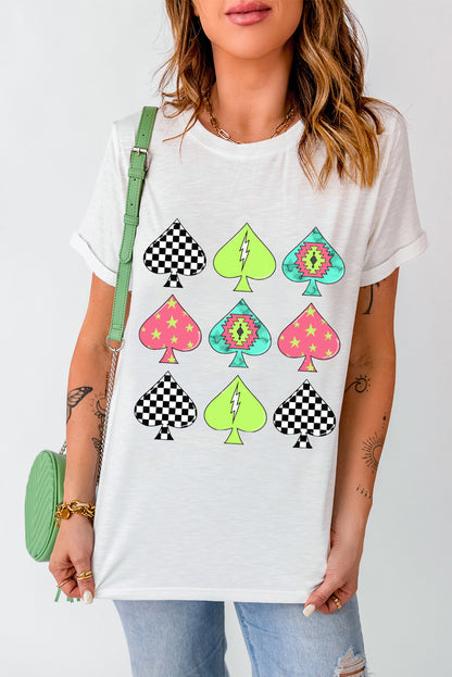 Graphic Round Neck Short Sleeve Tee