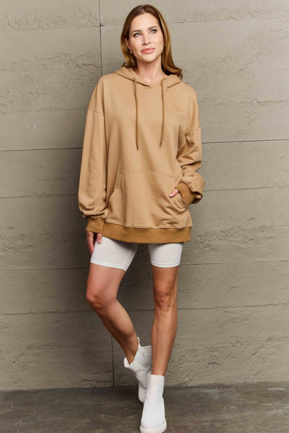 Drawstring Long Sleeve Hoodie