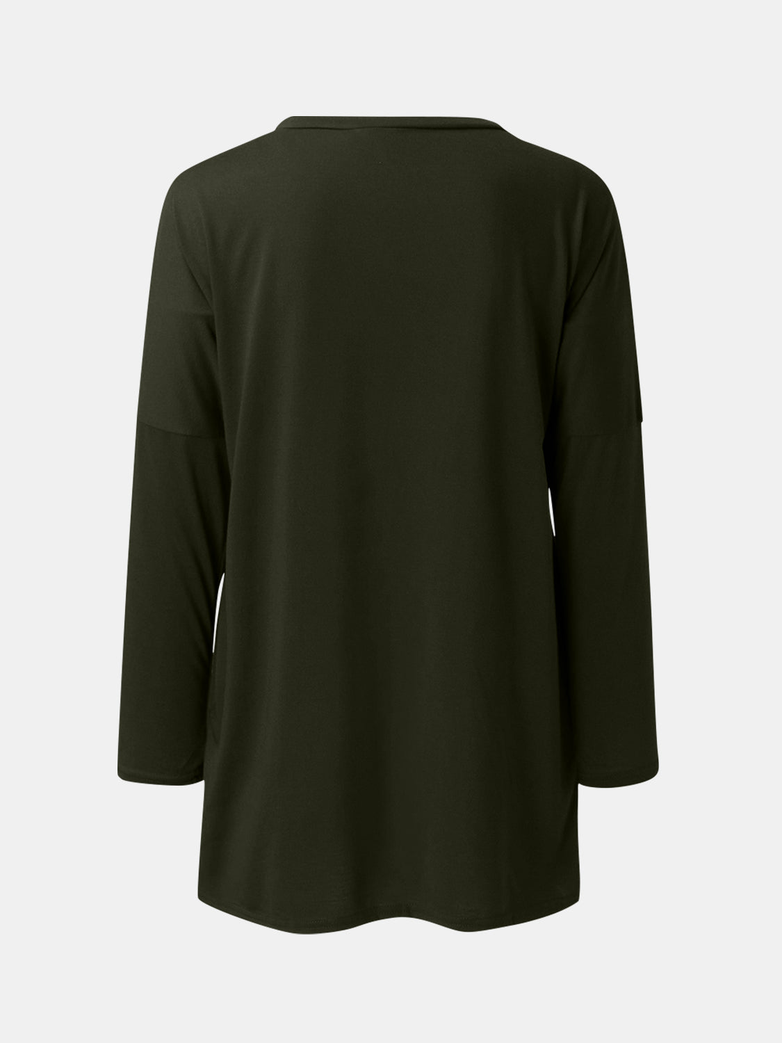 Full Size Round Neck Long Sleeve Top